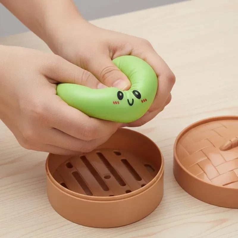 Colorful Simulated Dumpling Squishy