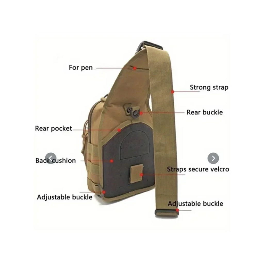 Outdoor Sport Tactical Crossbody Travel Bag