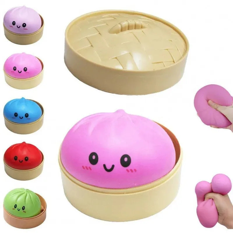 Colorful Simulated Dumpling Squishy